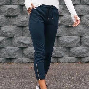 Zyia Peak Zipper Joggers